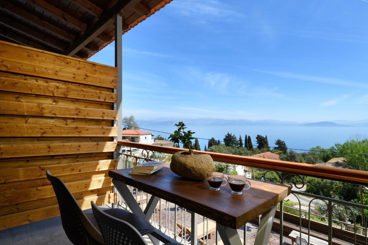Seven Keys Luxury Suites Achilleion Bagian luar foto